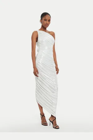 Norma Kamali Sukienka koktajlowa ST2243LMD07967 Slim Fit