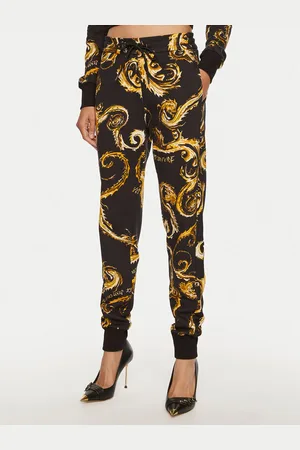 VERSACE Spodnie dresowe 77HAA310 FS171 Regular Fit