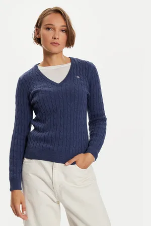GANT Sweter 4800101 Slim Fit