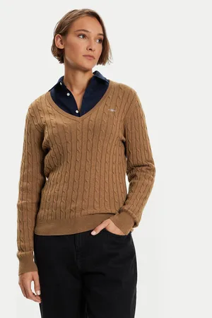 GANT Sweter 4800101 Slim Fit