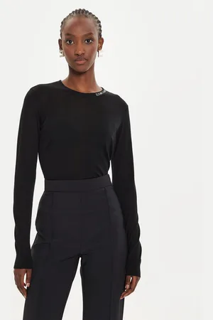 Elisabetta Franchi Bluzka MK-24S-47E2-V280 Regular Fit