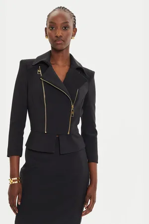 Elisabetta Franchi Marynarka GI-100-46E2 Slim Fit