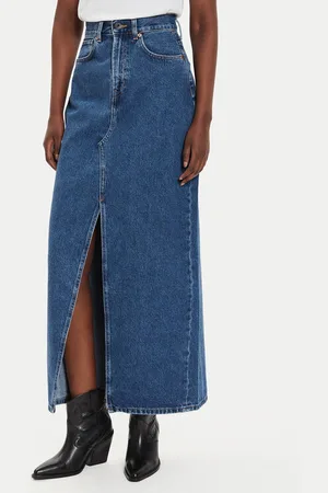 Pepe Jeans Spódnica jeansowa PL901168 Regular Fit