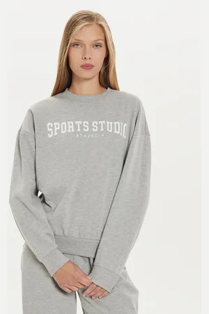 Athlecia Bluza Giannis W Crew Neck EA243363 Regular Fit