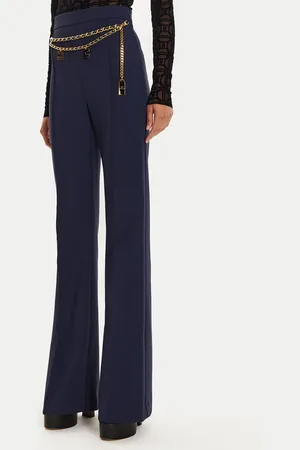 Elisabetta Franchi Spodnie materiałowe PA-T35-46E2-V390 Regular Fit