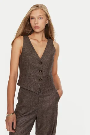 MARELLA Kamizelka garniturowa Neon 2423156012 Regular Fit