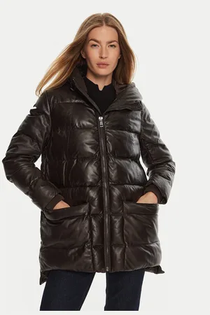 Serge Pariente Kurtka skórzana Warm Regular Fit