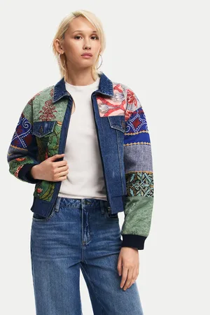 Desigual Kurtka jeansowa Amsterdam 24WWED32 Regular Fit