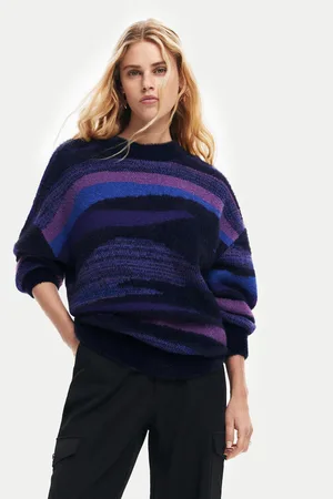 Desigual Sweter Bristol 24WWJF71 Regular Fit
