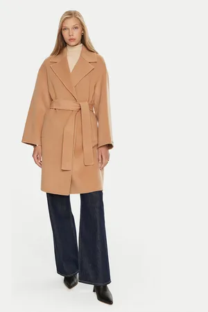 MARELLA Płaszcz wełniany Marna 2423016011 Regular Fit