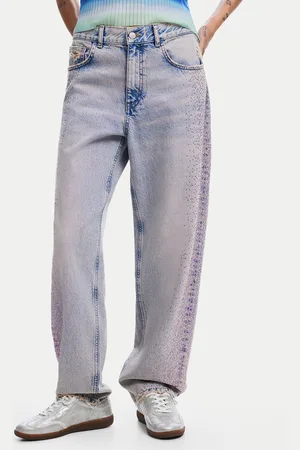 Desigual Jeansy Cara 24WWDD92 Straight Fit