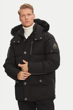 Moose Knuckles Kurtka puchowa Original 3Q Neoshear M32MJ128SX Slim Fit