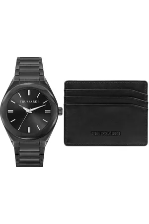 Trussardi Zestaw zegarek i etui na karty R2453156007
