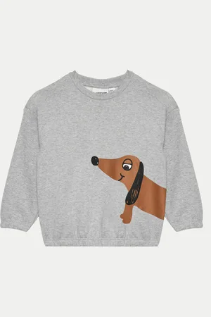 Mini Rodini Bluza Dog 2472015994 Regular Fit