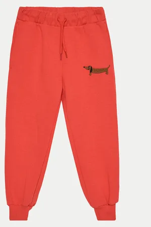 Mini Rodini Spodnie dresowe Dog 2473012342 Regular Fit