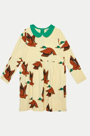 Mini Rodini Sukienka codzienna Ducks 2275012123 Regular Fit