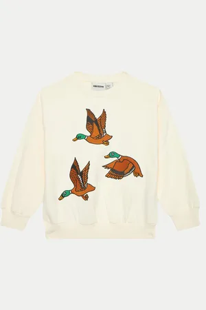 Mini Rodini Bluza Ducks 2272001311 Regular Fit