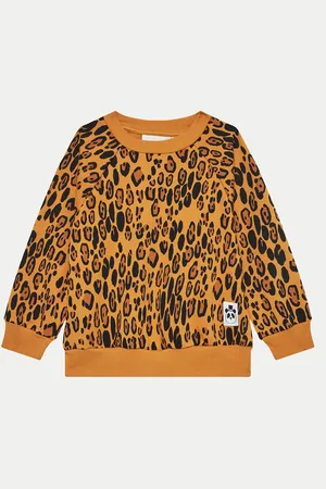 Mini Rodini Bluza Basic Leopard 1000014413 Regular Fit