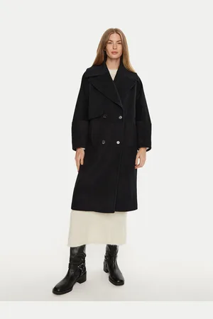 Munthe Płaszcz wełniany Telly 243153324340 Loose Fit