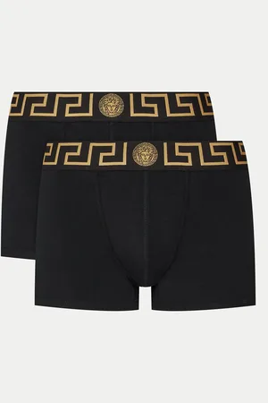 VERSACE Komplet 2 par bokserek AU10181 1A10011