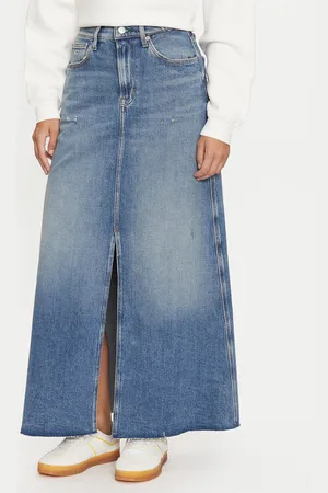 Tommy Hilfiger Spódnica jeansowa Claire DW0DW19652 Regular Fit