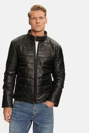 JOOP! Kurtka skórzana 15 Stepo 80000646 Regular Fit