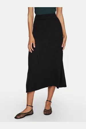 VILA Spódnica midi Olina 14098891 Regular Fit