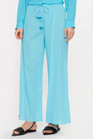 Seafolly Spodnie materiałowe 55155-PA Relaxed Fit