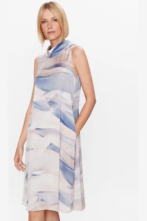 PESERICO SIGN Sukienka codzienna S02448 Relaxed Fit