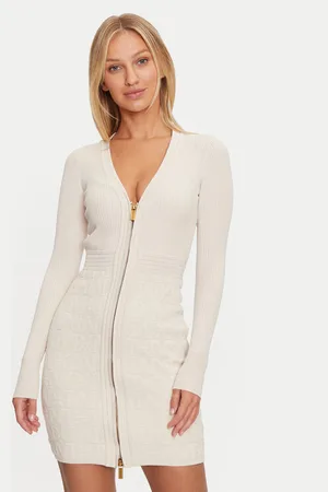Guess Sukienka dzianinowa 4BGK91 5661Z Slim Fit