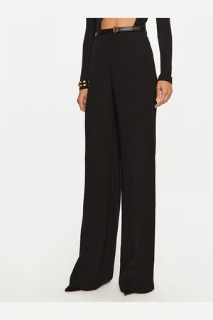 Elisabetta Franchi Spodnie materiałowe PA-061-47E2-V300 Regular Fit