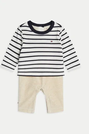 Tommy Hilfiger Komplet dziecięcy Nautical Stripe Mixed 1 Piece KN0KN01938 Regular Fit