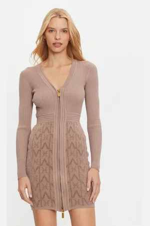 Guess Sukienka dzianinowa 4BGK91 5661Z Slim Fit