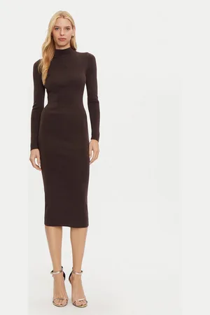 Michael Kors Sukienka dzianinowa MF482Q14VR Slim Fit