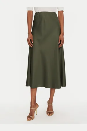 Benetton Spódnica midi 4Y5CD003Q Regular Fit