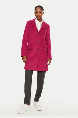 Benetton Płaszcz wełniany 2U62DN062 Regular Fit