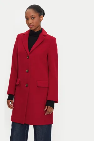 Benetton Płaszcz wełniany 2U62DN062 Regular Fit