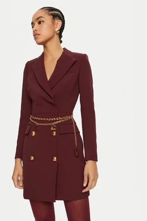 Elisabetta Franchi Sukienka koktajlowa AB-657-46E2-V960 Regular Fit