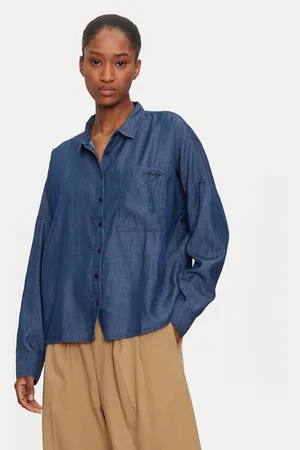 Mustang Koszula jeansowa Ruby 1015420 Oversize