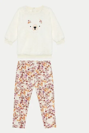 Guess Komplet bluzka i spodnie A4BG01 WC910 Regular Fit