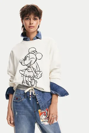 Desigual Sweter Minnie Mouse 24WWJF77 Regular Fit