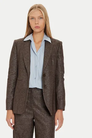 MARELLA Marynarka Seme 2423046012 Regular Fit