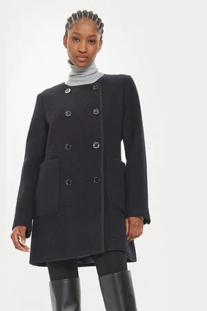 Michael Kors Płaszcz wełniany 77B6754M12 Slim Fit