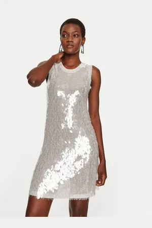 Norma Kamali Sukienka wieczorowa ST2243TQE77965 Slim Fit