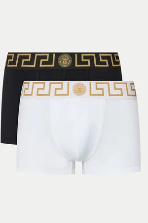 VERSACE Komplet 2 par bokserek AU10181 1A10011