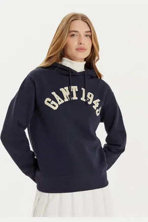 GANT Bluza 1949 Arch Graphic 4201262 Loose Fit