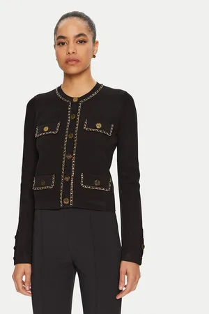 Elisabetta Franchi Kardigan MK63B46E2 110 Slim Fit