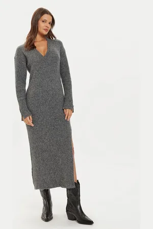 Liu Jo Sukienka dzianinowa WF4532 MA57P Slim Fit