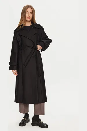 Ivy & Oak Płaszcz wełniany Caroline Ann IO111137 Relaxed Fit
