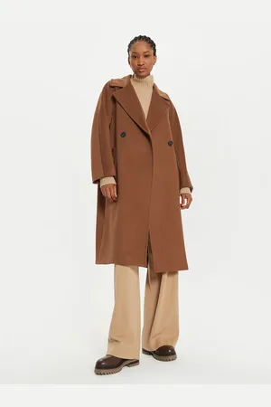 Max Mara Płaszcz wełniany Resina 2425016092 Regular Fit